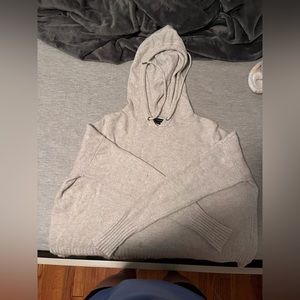 cropped hoodie